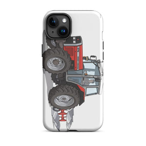 Furrow & Fields Tough Case for iPhone® iPhone 15 Plus Massey Ferguson 375 | Tough Case for iPhone® Quality Farmers Merch