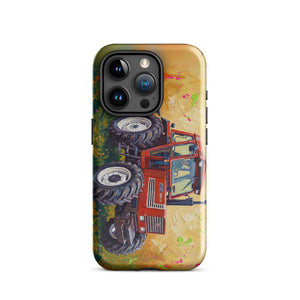 Furrow & Fields Tough Case for iPhone® iPhone 15 Pro Fiat 1880 Splash Art | Tough Case for iPhone® Quality Farmers Merch