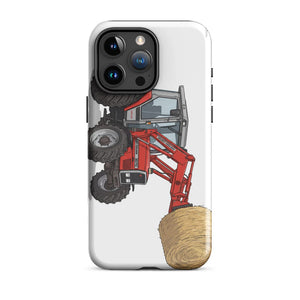 Furrow & Fields Tough Case for iPhone® iPhone 15 Pro Max Massey Ferguson 3070 Autotronic | Tough Case for iPhone® Quality Farmers Merch