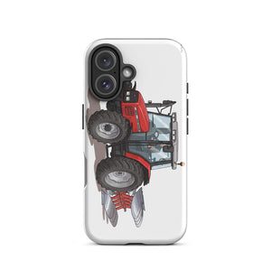 Furrow & Fields Tough Case for iPhone® iPhone 16 Massey Ferguson 6255 | Tough Case for iPhone® Quality Farmers Merch