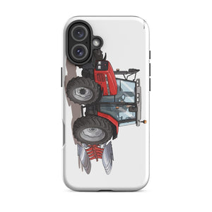 Furrow & Fields Tough Case for iPhone® iPhone 16 Plus Massey Ferguson 6255 | Tough Case for iPhone® Quality Farmers Merch