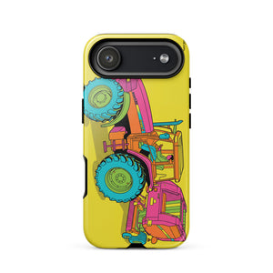 Furrow & Fields Tough Case for iPhone® iPhone 17 Air Case IH Maxxum MXM130 Pop Art | Tough Case for iPhone® Quality Farmers Merch