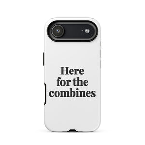 Furrow & Fields Tough Case for iPhone® iPhone 17 Air Here for the Combines | Tough Case for iPhone® Quality Farmers Merch