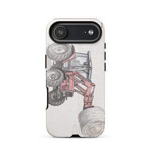 Furrow & Fields Tough Case for iPhone® iPhone 17 Air Massey Ferguson 3070 Autotronic Pencil Sketch | Tough Case for iPhone® Quality Farmers Merch