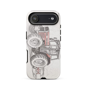 Furrow & Fields Tough Case for iPhone® iPhone 17 Air Massey Ferguson 375 Pencil Sketch | Tough Case for iPhone® Quality Farmers Merch