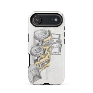 Furrow & Fields Tough Case for iPhone® iPhone 17 Air Massey Ferguson 50E Pencil Sketch | Tough Case for iPhone® Quality Farmers Merch