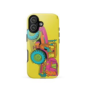 Furrow & Fields Tough Case for iPhone® iPhone 17 Case IH Maxxum MXM130 Pop Art | Tough Case for iPhone® Quality Farmers Merch
