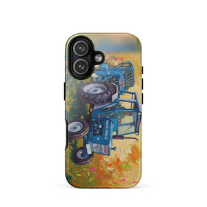 Furrow & Fields Tough Case for iPhone® iPhone 17 Ford 7600 Splash Art | Tough Case for iPhone® Quality Farmers Merch