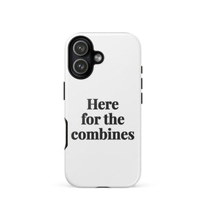 Furrow & Fields Tough Case for iPhone® iPhone 17 Here for the Combines | Tough Case for iPhone® Quality Farmers Merch