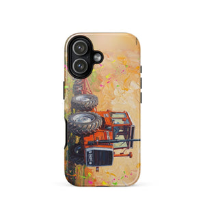 Furrow & Fields Tough Case for iPhone® iPhone 17 Massey Ferguson 1200 Splash Art | Tough Case for iPhone® Quality Farmers Merch