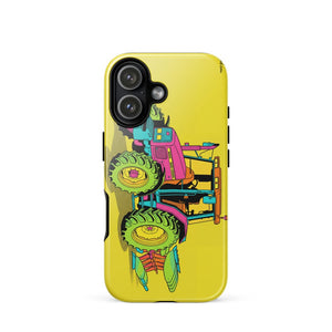 Furrow & Fields Tough Case for iPhone® iPhone 17 Massey Ferguson 6255 Pop Art | Tough Case for iPhone® Quality Farmers Merch