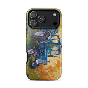Furrow & Fields Tough Case for iPhone® iPhone 17 Pro Max Ford 7600 Splash Art | Tough Case for iPhone® Quality Farmers Merch