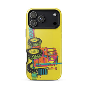 Furrow & Fields Tough Case for iPhone® iPhone 17 Pro Max Massey Ferguson 1200 Pop Art | Tough Case for iPhone® Quality Farmers Merch