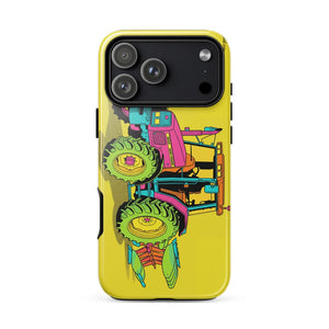 Furrow & Fields Tough Case for iPhone® iPhone 17 Pro Max Massey Ferguson 6255 Pop Art | Tough Case for iPhone® Quality Farmers Merch