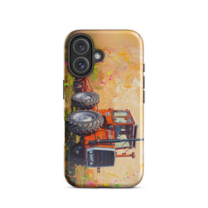 Furrow & Fields Tough Case for iPhone® Massey Ferguson 1200 Splash Art | Tough Case for iPhone® Quality Farmers Merch
