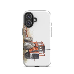 Furrow & Fields Tough Case for iPhone® Massey Ferguson 1200 Watercolor | Tough Case for iPhone® Quality Farmers Merch