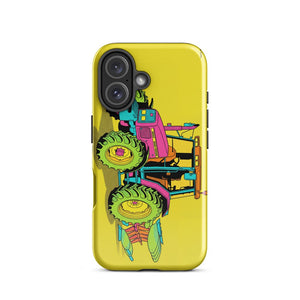Furrow & Fields Tough Case for iPhone® Massey Ferguson 6255 Pop Art | Tough Case for iPhone® Quality Farmers Merch