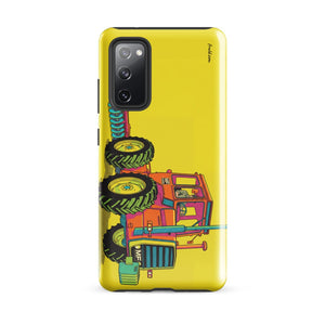 Furrow & Fields Tough case for Samsung® Glossy / Samsung Galaxy S20 FE Massey Ferguson 1200 Pop Art | Tough case for Samsung® Quality Farmers Merch