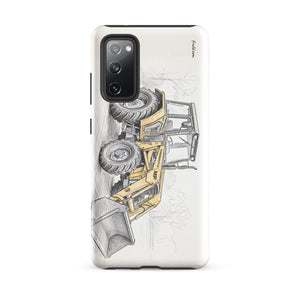 Furrow & Fields Tough case for Samsung® Glossy / Samsung Galaxy S20 FE Massey Ferguson 50E Pencil Sketch | Tough case for Samsung® Quality Farmers Merch
