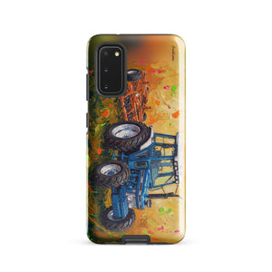 Furrow & Fields Tough case for Samsung® Glossy / Samsung Galaxy S20 Ford 7810 Generation III Splash Art | Tough case for Samsung® Quality Farmers Merch