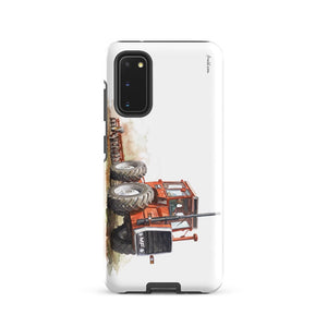 Furrow & Fields Tough case for Samsung® Glossy / Samsung Galaxy S20 Massey Ferguson 1200 Watercolor | Tough case for Samsung® Quality Farmers Merch