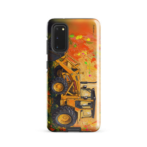 Furrow & Fields Tough case for Samsung® Glossy / Samsung Galaxy S20 Massey Ferguson 50E Splash Art | Tough case for Samsung® Quality Farmers Merch