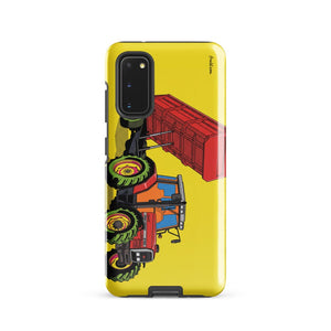 Furrow & Fields Tough case for Samsung® Glossy / Samsung Galaxy S20 Massey Ferguson 6180 Pop Art | Tough case for Samsung® Quality Farmers Merch