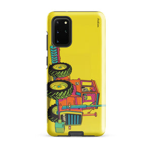 Furrow & Fields Tough case for Samsung® Glossy / Samsung Galaxy S20 Plus Massey Ferguson 1200 Pop Art | Tough case for Samsung® Quality Farmers Merch