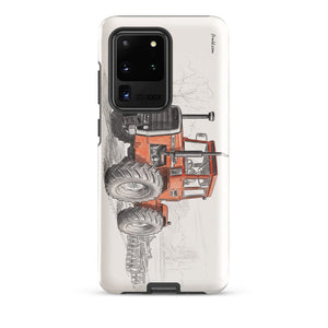 Furrow & Fields Tough case for Samsung® Glossy / Samsung Galaxy S20 Ultra Massey Ferguson 1200 Pencil Sketch | Tough case for Samsung® Quality Farmers Merch