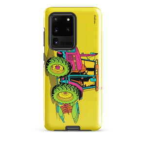 Furrow & Fields Tough case for Samsung® Glossy / Samsung Galaxy S20 Ultra Massey Ferguson 6255 Pop Art | Tough case for Samsung® Quality Farmers Merch