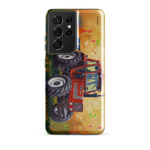 Furrow & Fields Tough case for Samsung® Glossy / Samsung Galaxy S21 Ultra Fiat 1880 Splash Art | Tough case for Samsung® Quality Farmers Merch