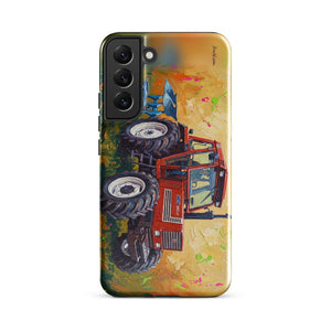 Furrow & Fields Tough case for Samsung® Glossy / Samsung Galaxy S22 Plus Fiat 1880 Splash Art | Tough case for Samsung® Quality Farmers Merch