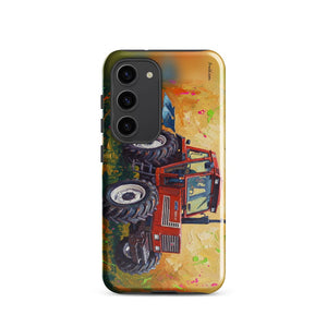 Furrow & Fields Tough case for Samsung® Glossy / Samsung Galaxy S23 Fiat 1880 Splash Art | Tough case for Samsung® Quality Farmers Merch