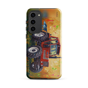 Furrow & Fields Tough case for Samsung® Glossy / Samsung Galaxy S23 Plus Fiat 1880 Splash Art | Tough case for Samsung® Quality Farmers Merch