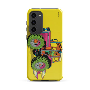 Furrow & Fields Tough case for Samsung® Glossy / Samsung Galaxy S23 Plus Massey Ferguson 375 Pop Art | Tough case for Samsung® Quality Farmers Merch