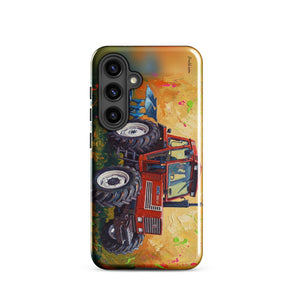 Furrow & Fields Tough case for Samsung® Glossy / Samsung Galaxy S24 Fiat 1880 Splash Art | Tough case for Samsung® Quality Farmers Merch