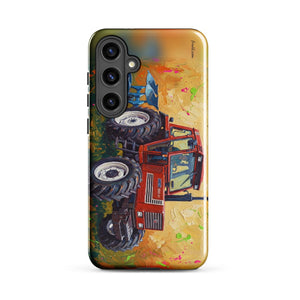 Furrow & Fields Tough case for Samsung® Glossy / Samsung Galaxy S24 Plus Fiat 1880 Splash Art | Tough case for Samsung® Quality Farmers Merch