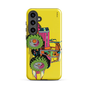 Furrow & Fields Tough case for Samsung® Glossy / Samsung Galaxy S24 Plus Massey Ferguson 375 Pop Art | Tough case for Samsung® Quality Farmers Merch