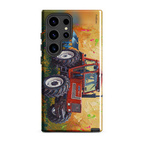 Furrow & Fields Tough case for Samsung® Glossy / Samsung Galaxy S24 Ultra Fiat 1880 Splash Art | Tough case for Samsung® Quality Farmers Merch