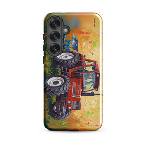 Furrow & Fields Tough case for Samsung® Glossy / Samsung Galaxy S25 Plus Fiat 1880 Splash Art | Tough case for Samsung® Quality Farmers Merch