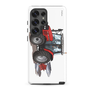 Furrow & Fields Tough case for Samsung® Glossy / Samsung Galaxy S25 Ultra Massey Ferguson 6255 | Tough case for Samsung® Quality Farmers Merch