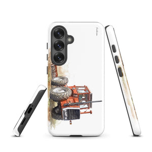 Furrow & Fields Tough case for Samsung® Massey Ferguson 1200 Watercolor | Tough case for Samsung® Quality Farmers Merch