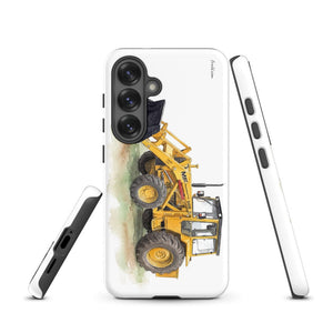 Furrow & Fields Tough case for Samsung® Massey Ferguson 50E Watercolor | Tough case for Samsung® Quality Farmers Merch