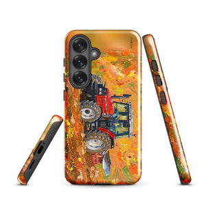 Furrow & Fields Tough case for Samsung® Massey Ferguson 6255 Splash Art | Tough case for Samsung® Quality Farmers Merch