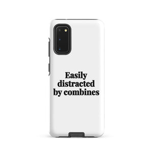 Furrow & Fields Tough case for Samsung® Matte / Samsung Galaxy S20 Easily Distracted By Combines | Tough case for Samsung® Quality Farmers Merch