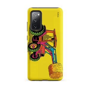 Furrow & Fields Tough case for Samsung® Matte / Samsung Galaxy S20 FE Massey Ferguson 3070 Autotronic Pop Art | Tough case for Samsung® Quality Farmers Merch