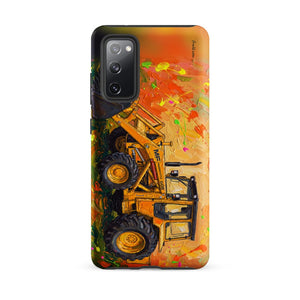 Furrow & Fields Tough case for Samsung® Matte / Samsung Galaxy S20 FE Massey Ferguson 50E Splash Art | Tough case for Samsung® Quality Farmers Merch