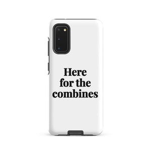 Furrow & Fields Tough case for Samsung® Matte / Samsung Galaxy S20 Here for the Combines | Tough case for Samsung® Quality Farmers Merch