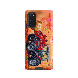 Furrow & Fields Tough case for Samsung® Matte / Samsung Galaxy S20 Massey Ferguson 3070 Autotronic Splash Art | Tough case for Samsung® Quality Farmers Merch
