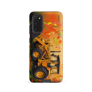 Furrow & Fields Tough case for Samsung® Matte / Samsung Galaxy S20 Massey Ferguson 50E Splash Art | Tough case for Samsung® Quality Farmers Merch